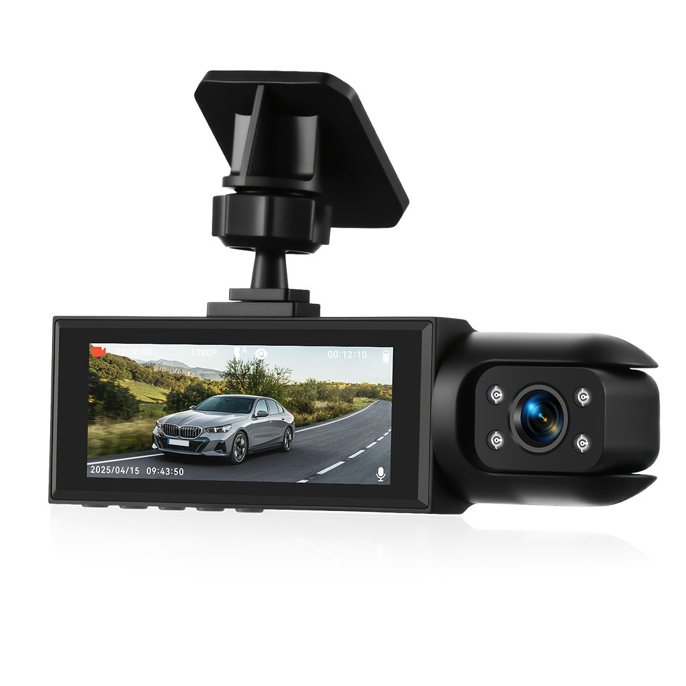 Dash Cam For Cars, Front And Inside