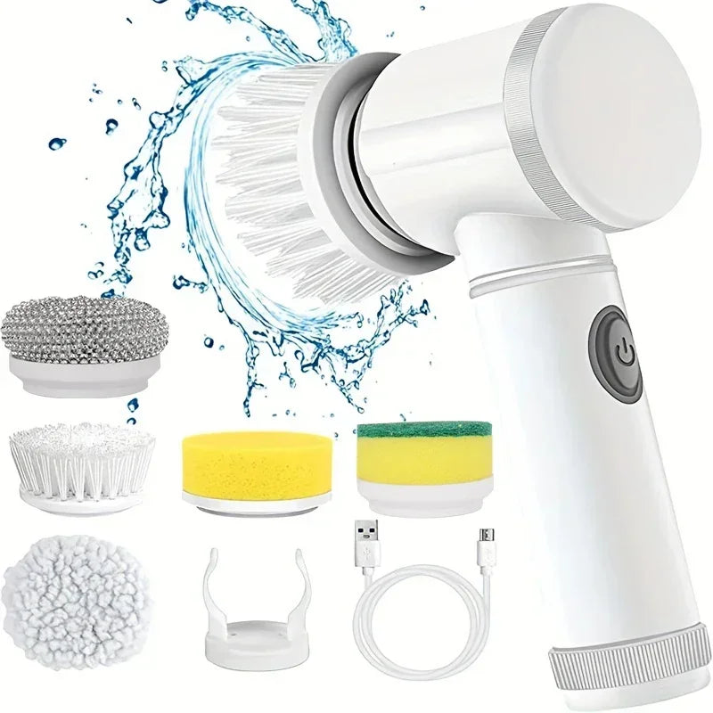 Electric Rotary Scrubber Cleaning Brush