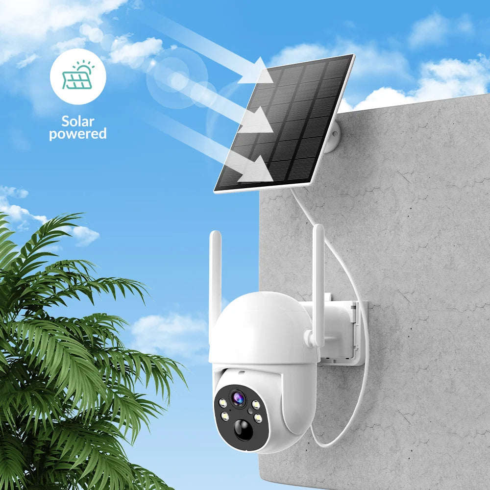 Solar Powered WiFi Security Camera