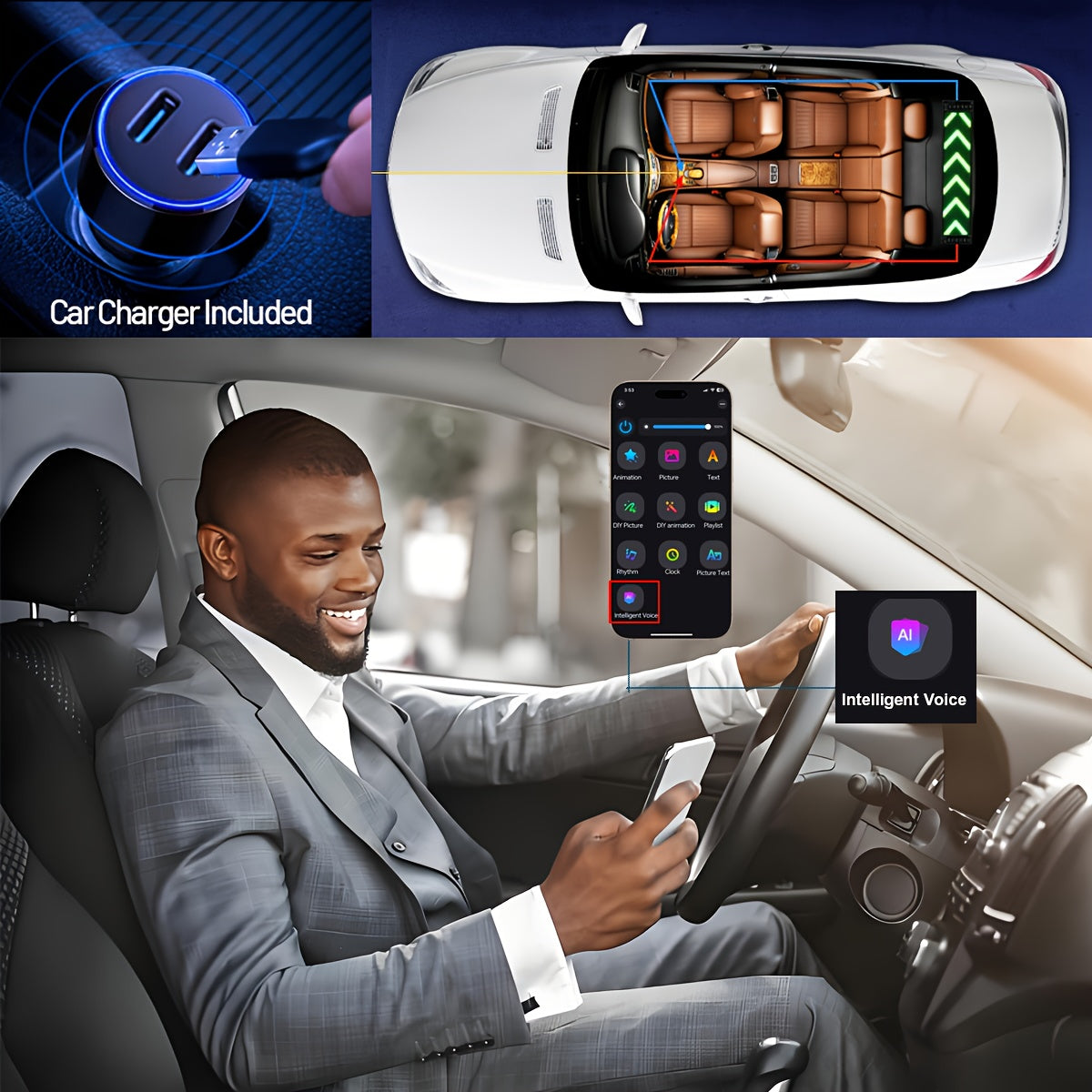 AuraDisplay – intelligent light with style
