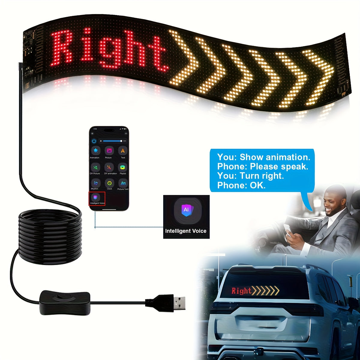 AuraDisplay – intelligent light with style