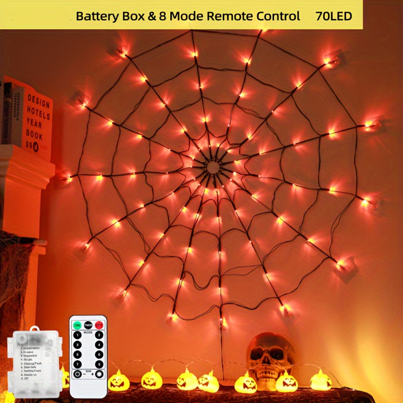 Halloween Spider Web Lights