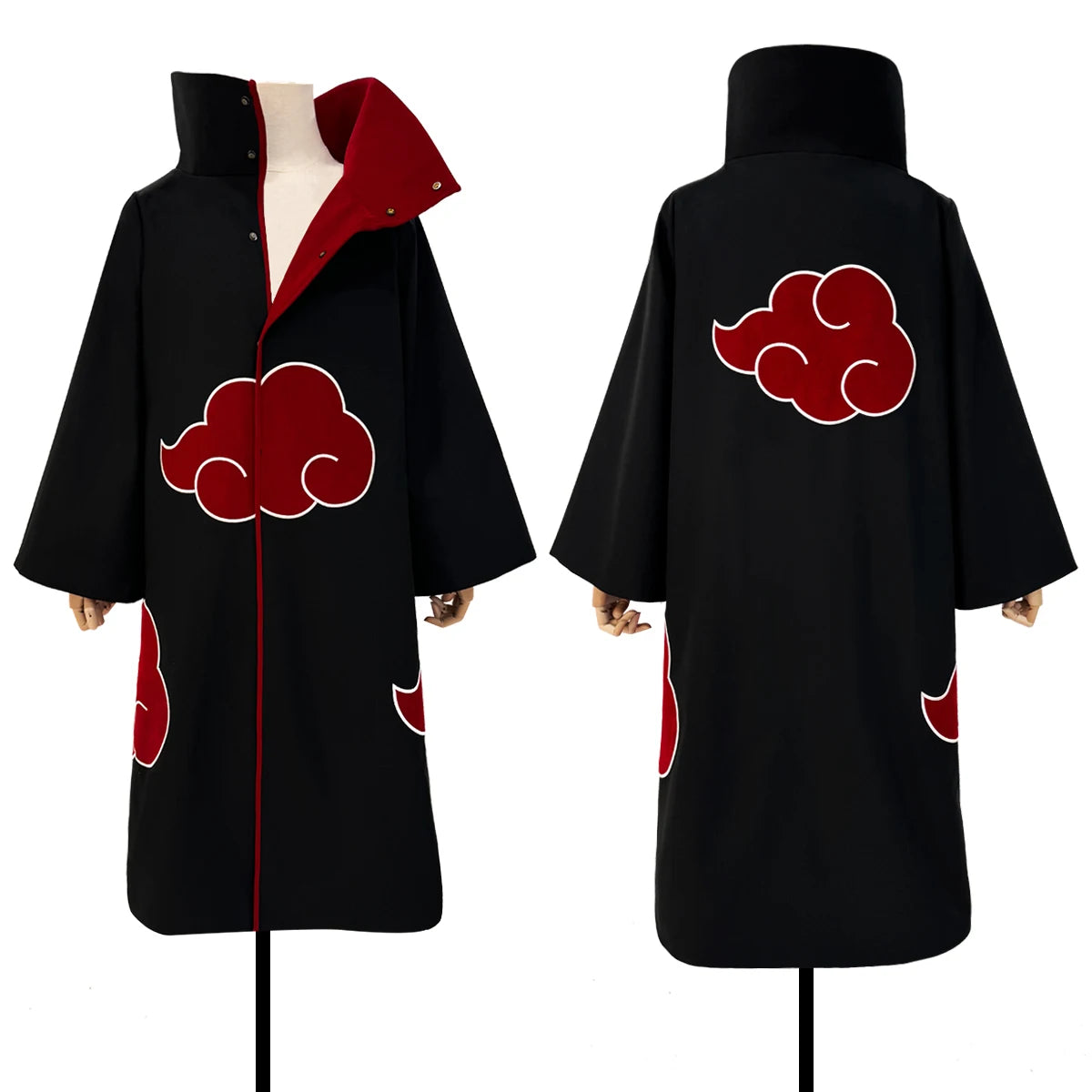 Uchiha Itachi & Sasuke Cosplay Cloak