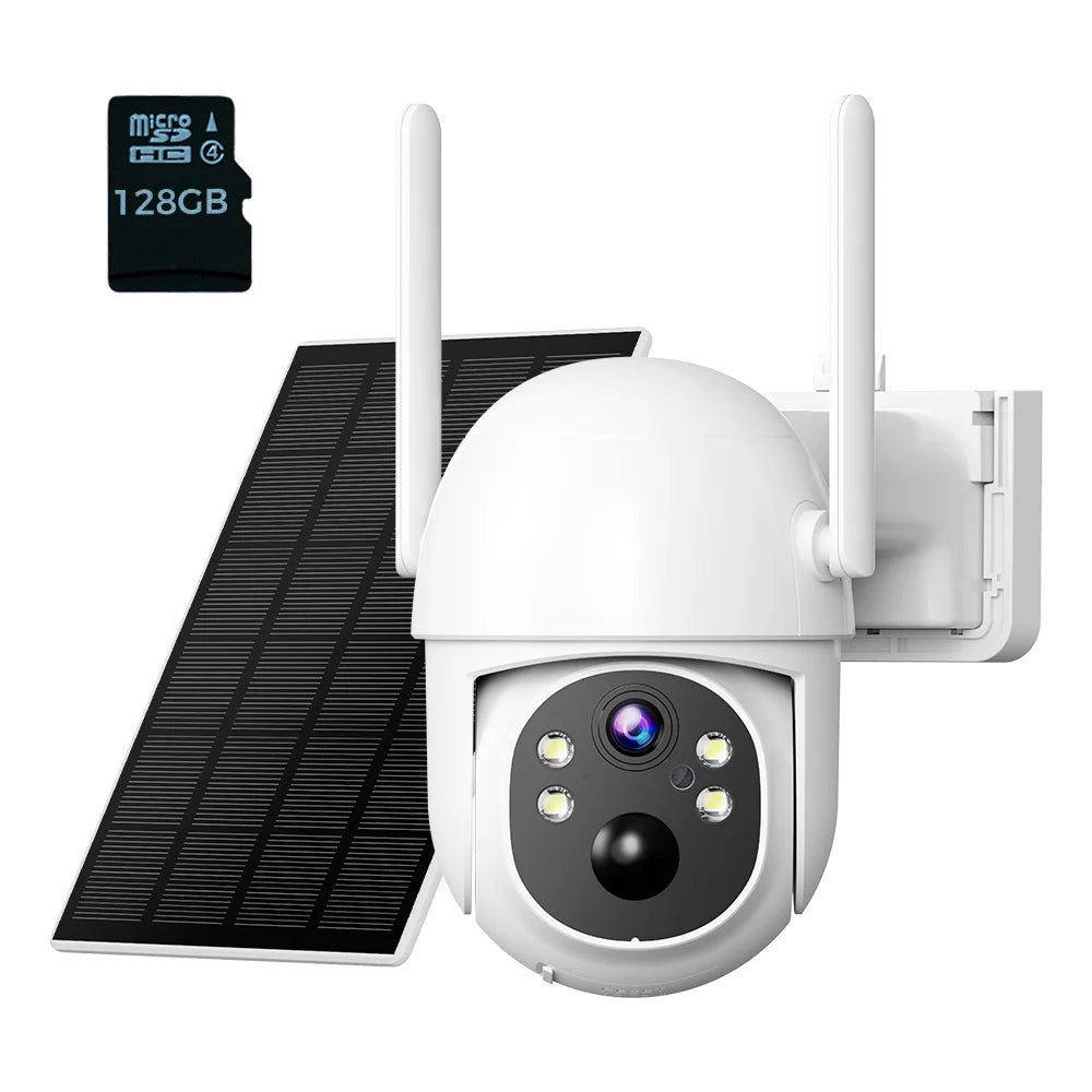 Solar Powered WiFi Security Camera