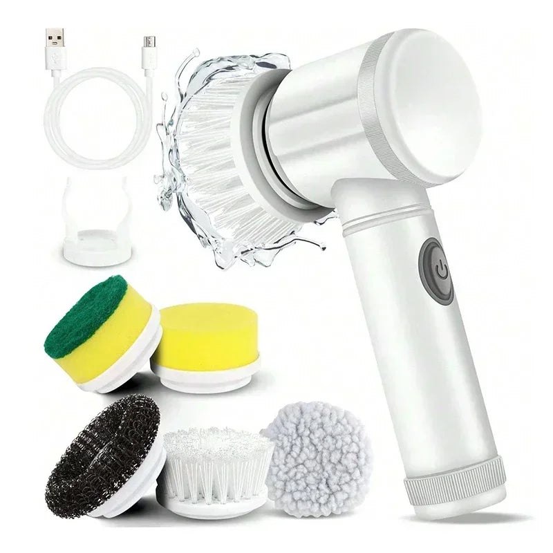 Electric Rotary Scrubber Cleaning Brush