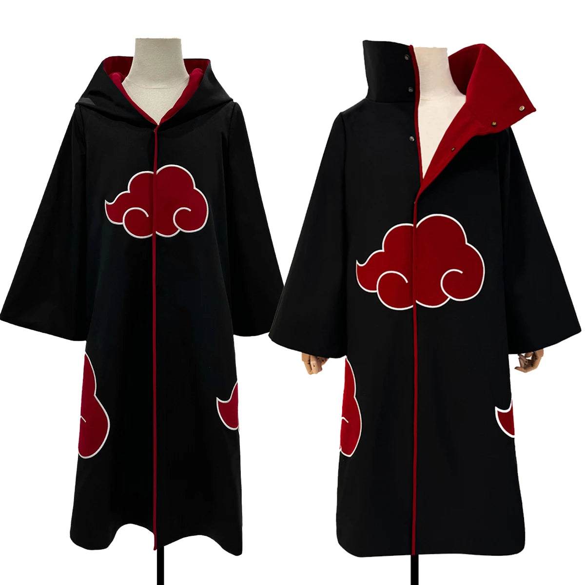 Uchiha Itachi & Sasuke Cosplay Cloak