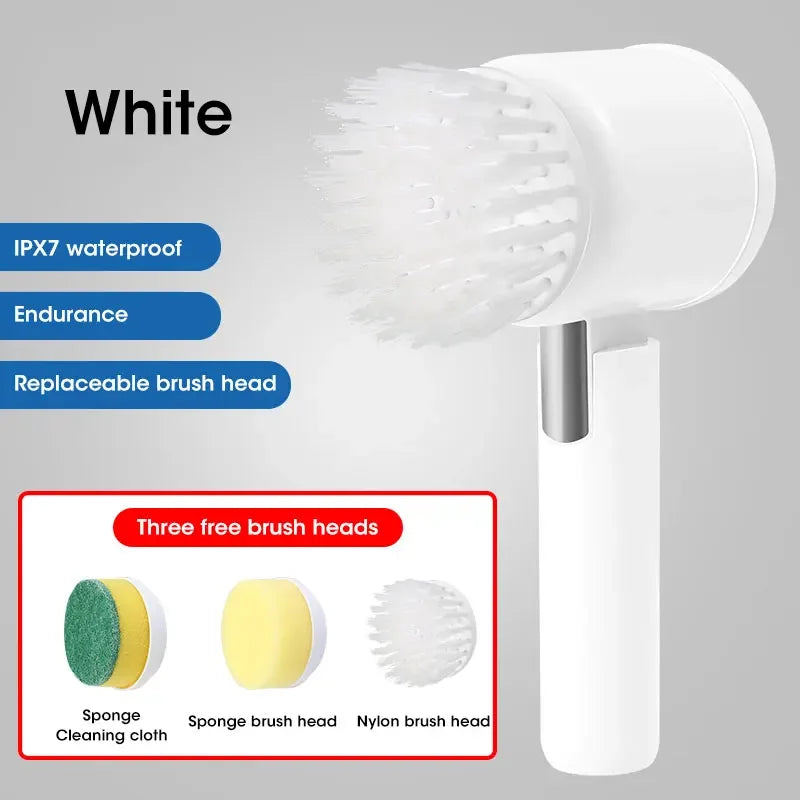 Electric Rotary Scrubber Cleaning Brush