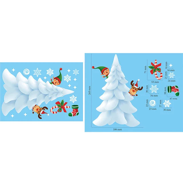 SantaView™ Stickers