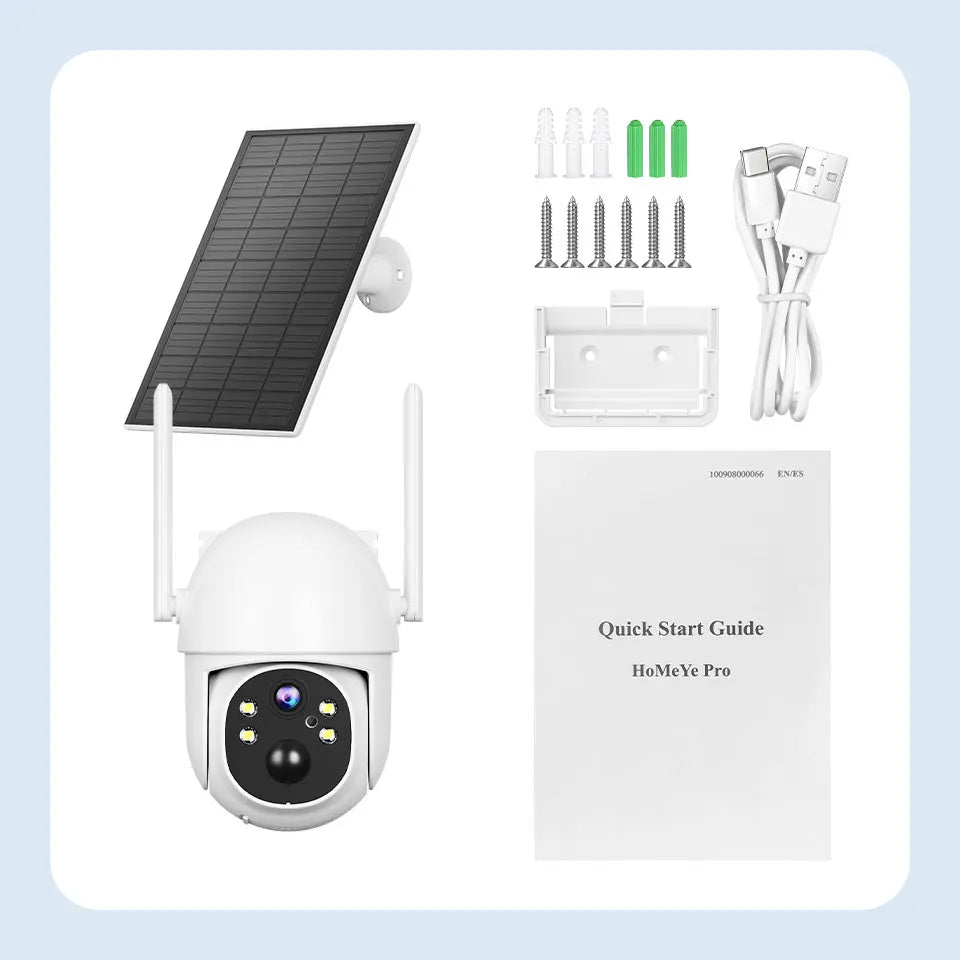 Solar Powered WiFi Security Camera