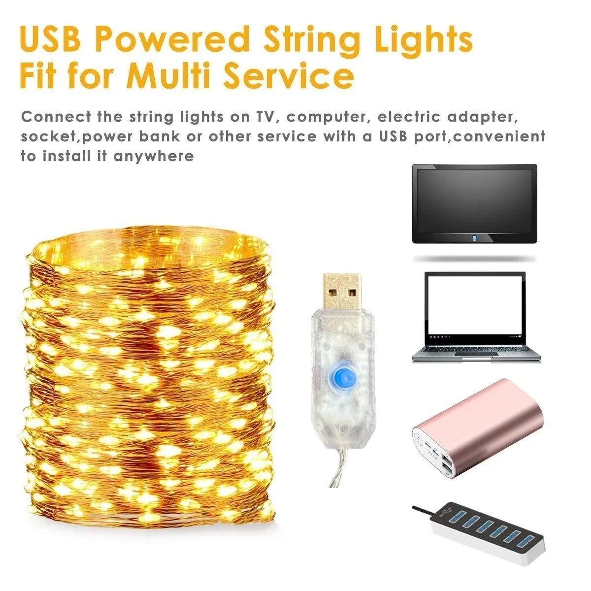 HolidaySpark™ Lights with Remote
