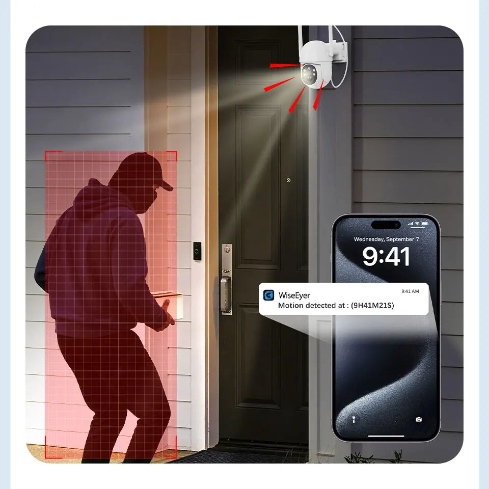 Solar Powered WiFi Security Camera